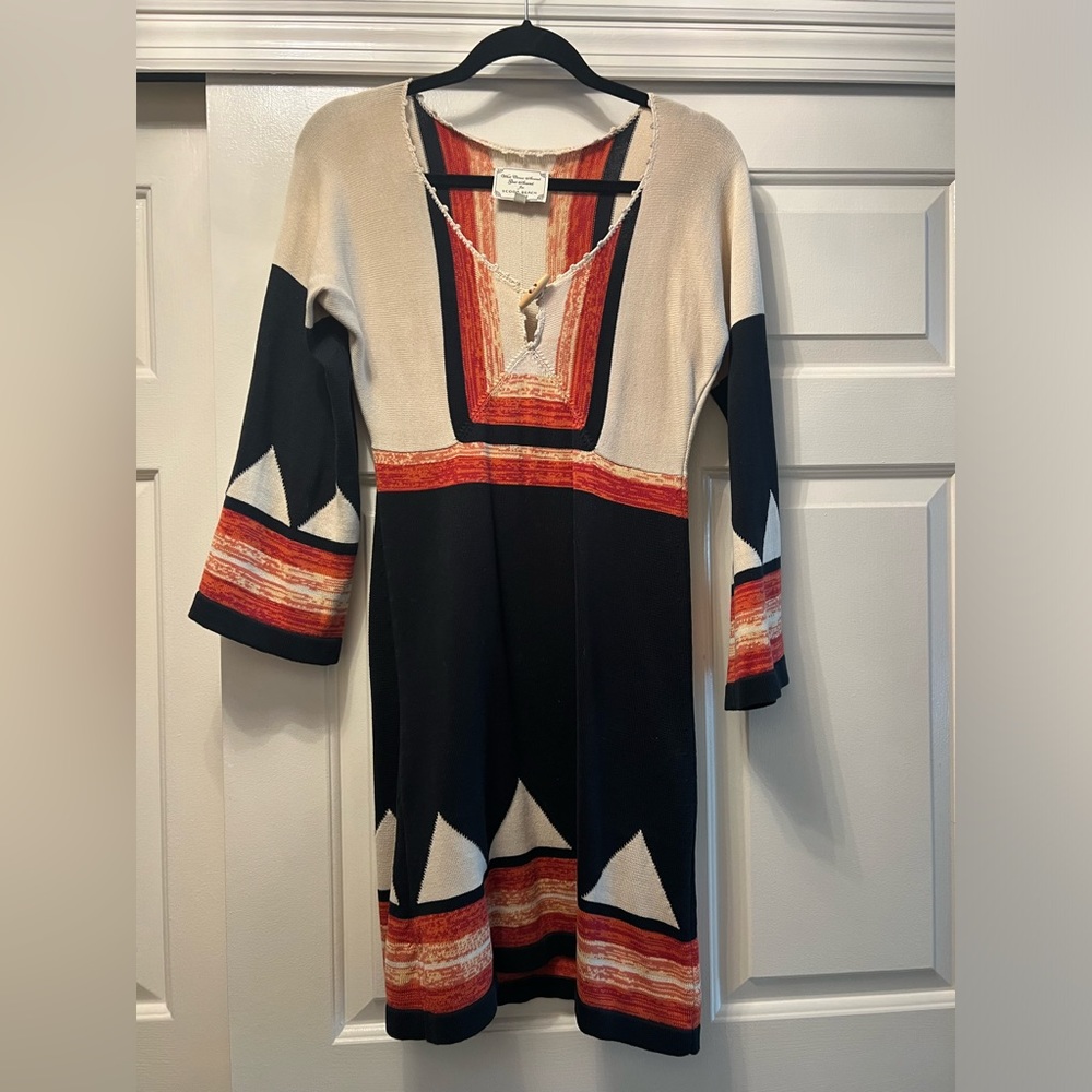 Boho Knit dress by What Goes Around Comes Around // Scoop Beach